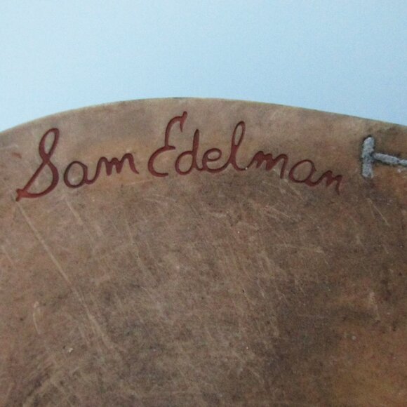 Sam Edelman Women's Leather Slide Sandals Size 8 - Picture 7 of 7